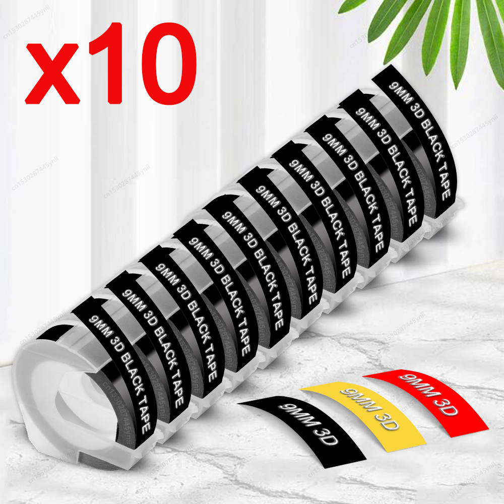 3/5/10PK 9MM Dymo 3D Embossing - 3D Printing Labubu recensione e prezzo
