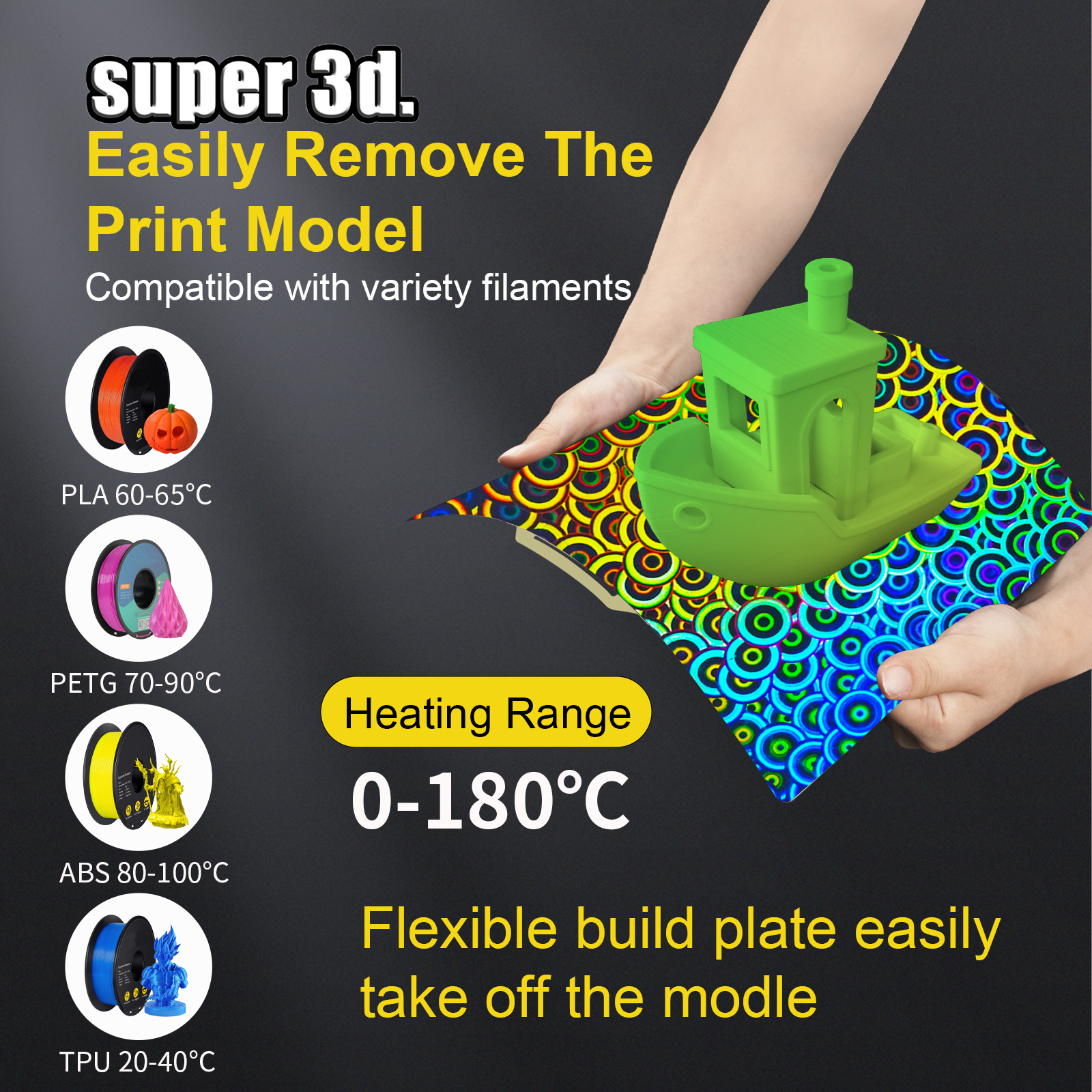 P2S Build Plate for Bambu Lab  - 3D Printing X1 Carbon recensione e prezzo