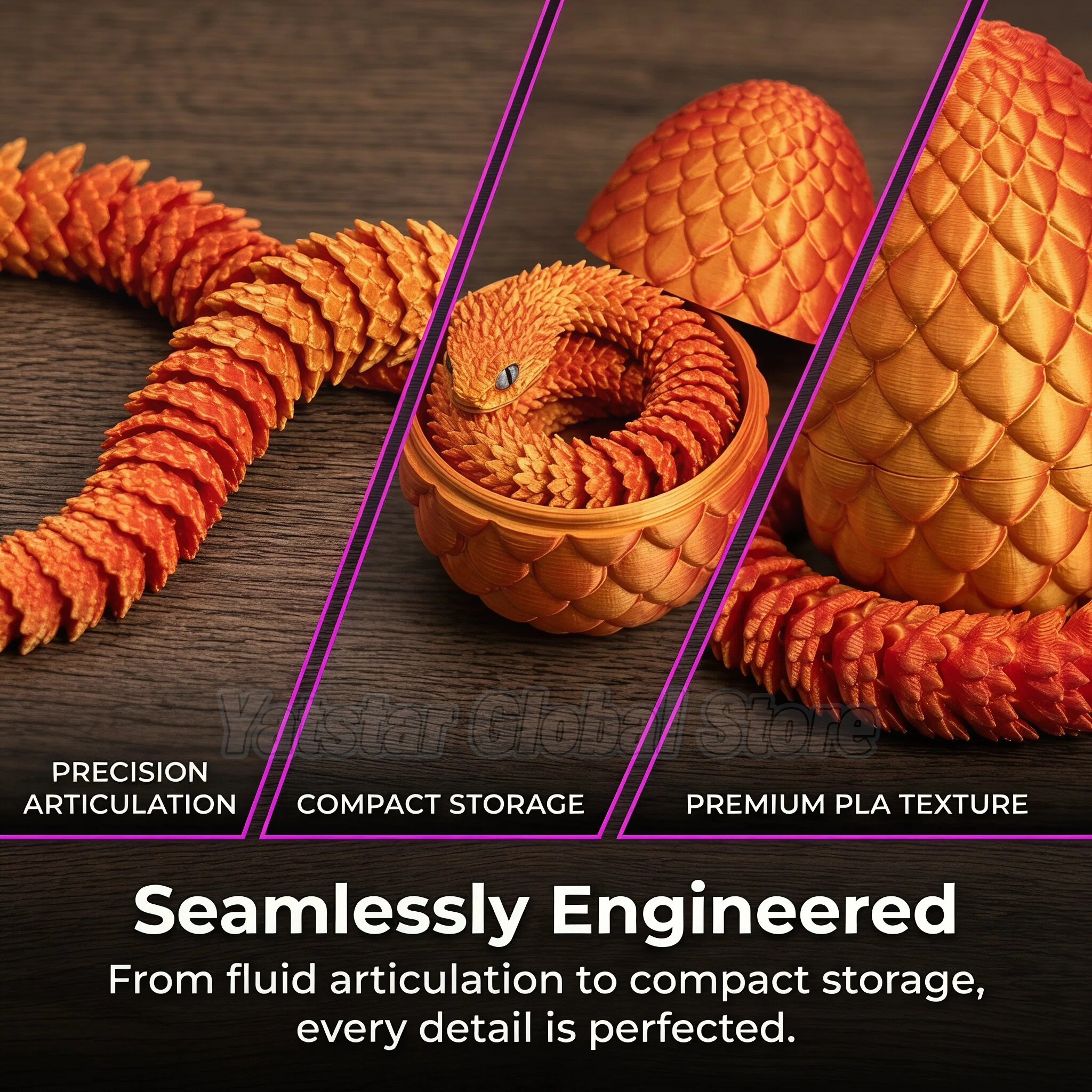 3D Printed Snake Egg Toy Creat - 3D Printing Idea recensione e prezzo